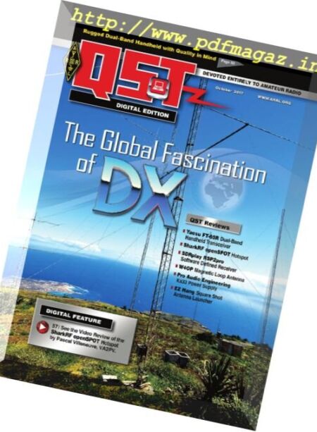 QST Magazine – October 2017 Cover