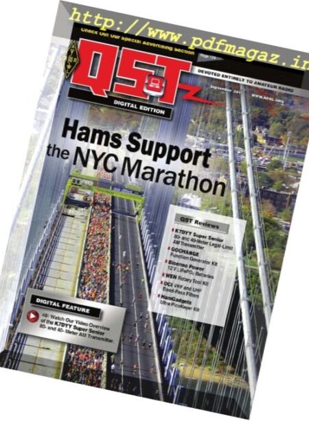 QST Magazine – September 2017 Cover
