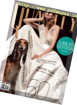 Quality Magazine – Nr.59-60, 2017