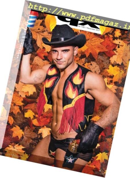 QX Magazine – 1 November 2017 Cover