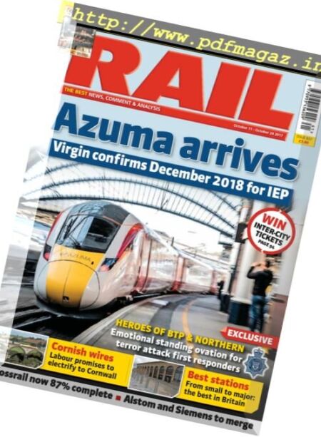 Rail – 11 October 2017 Cover