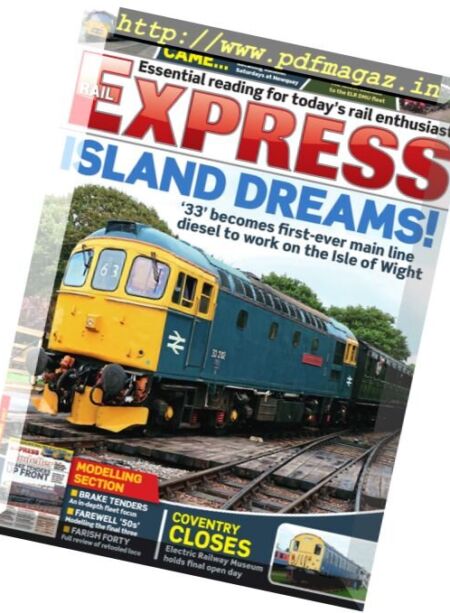 Rail Express – November 2017 Cover