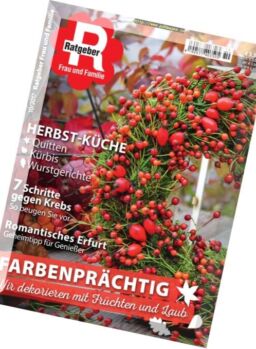 Ratgeber Frau und Familie – Oktober 2017