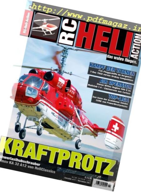 RC-Heli-Action – November 2017 Cover