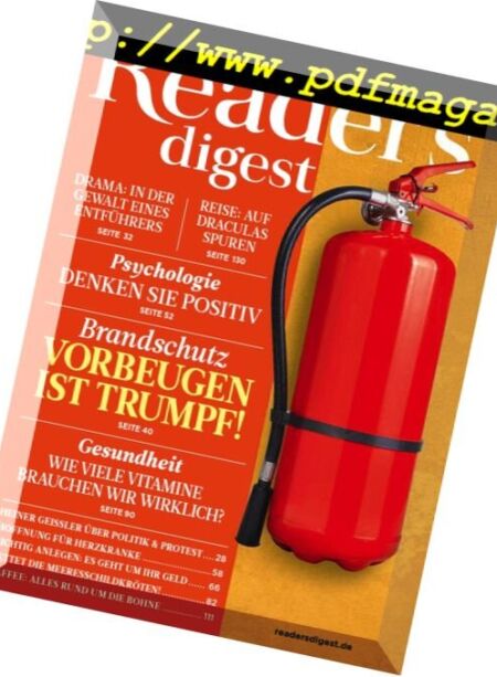 Reader’s Digest Germany – Oktober 2017 Cover