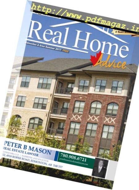 Real Home Advice – Summer 2017 Cover