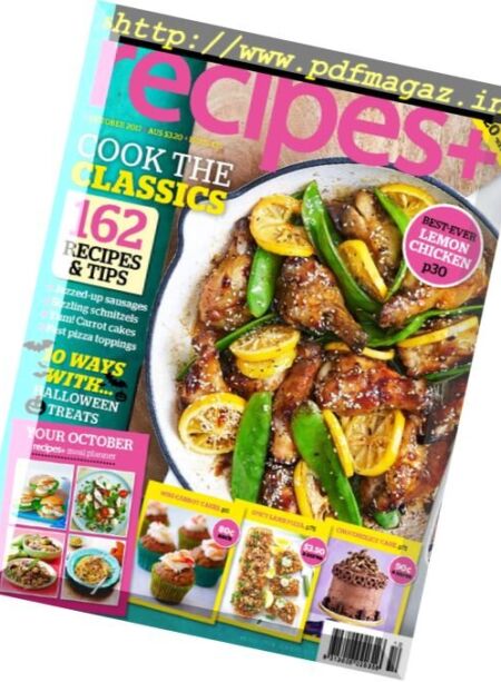 recipes+ Australia – October 2017 Cover