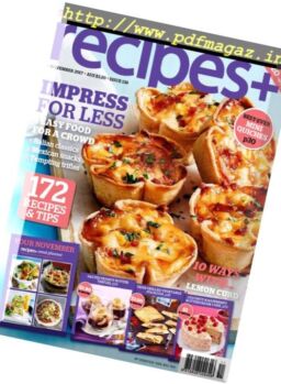 recipes+ – November 2017