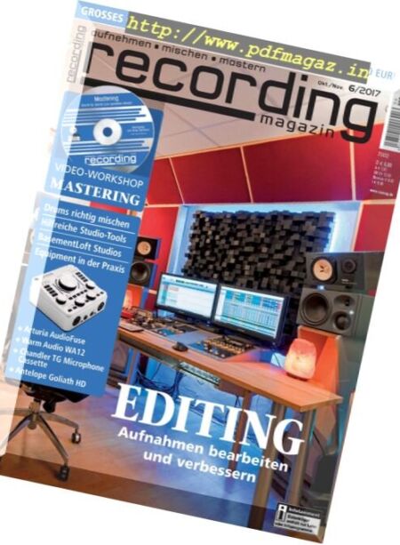 Recording Magazin – Oktober-November 2017 Cover