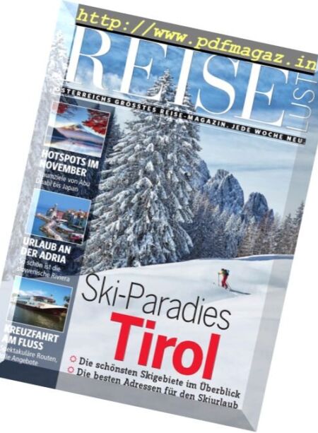 ReiseLust – 24 Oktober 2017 Cover