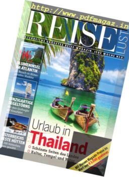 ReiseLust – 31 Oktober 2017