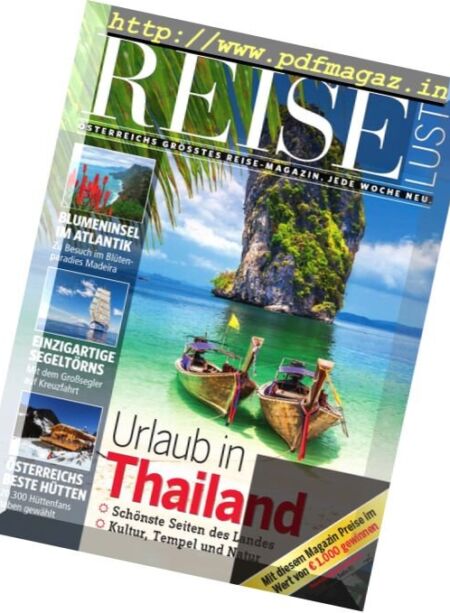 ReiseLust – 31 Oktober 2017 Cover