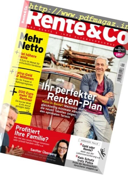 Rente & Co – Nr.1 2017 Cover