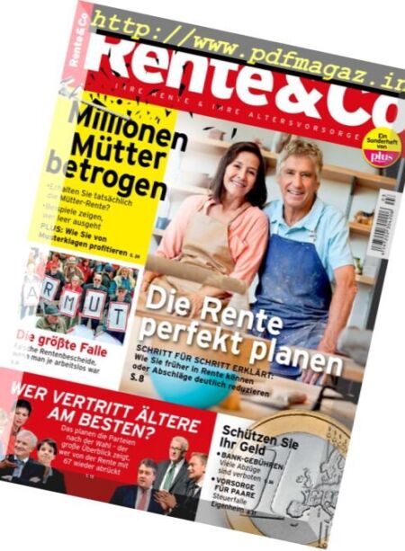 Rente & Co – Nr.3, 2016 Cover