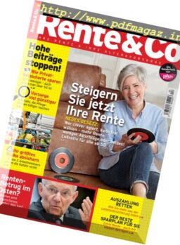 Rente & Co – Nr.3, 2017