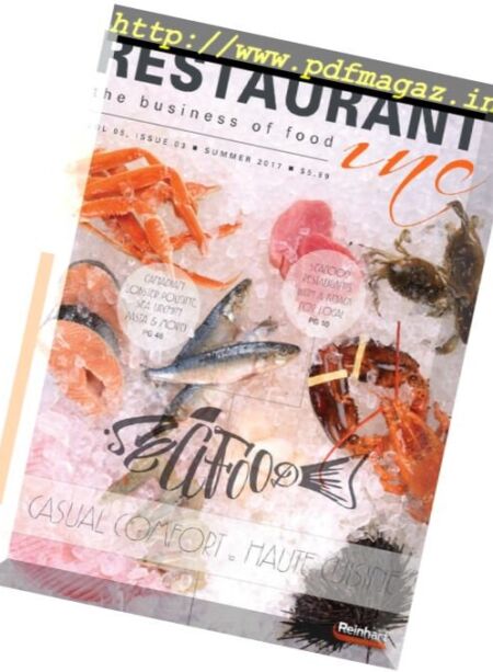 Restaurant Inc. – Summer 2017 Cover