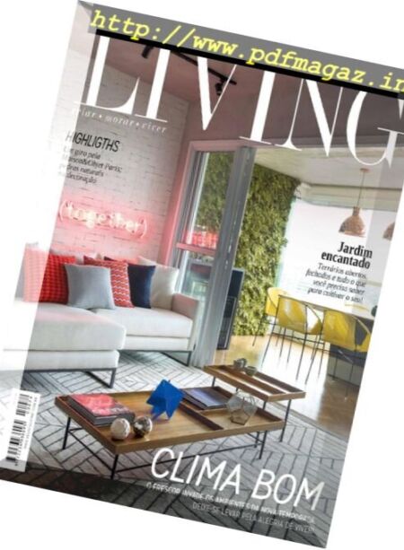 Revista Living – Setembro 2017 Cover