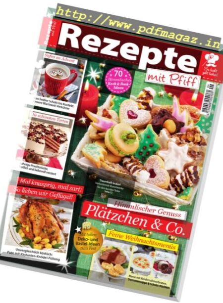 Rezepte mit Pfiff – November-Dezember 2017 Cover