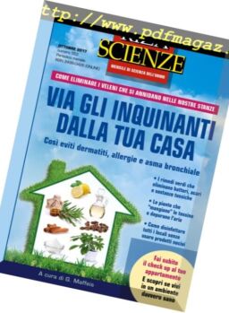 Riza Scienze – Ottobre 2017