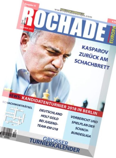 Rochade Europa – Oktober 2017 Cover