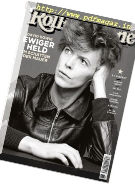 Rolling Stone Germany – Oktober 2017 Cover