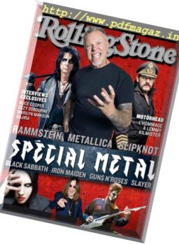 Rolling Stone – Hors-Serie – Heavy Metal 2017