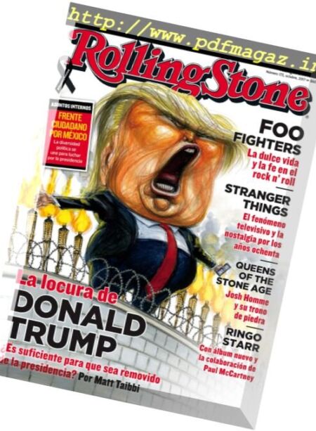 Rolling Stone Mexico – octubre 2017 Cover
