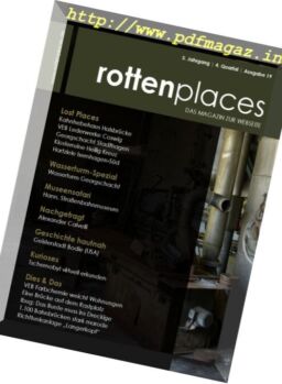Rottenplaces Magazin – N 4, 2017