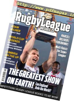 Rugby League World – November 2017