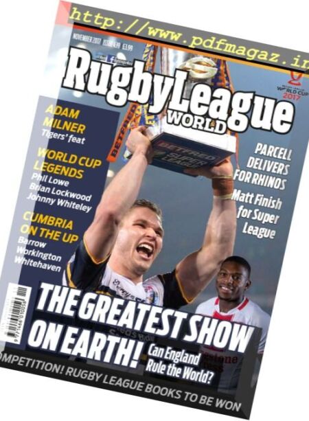 Rugby League World – November 2017 Cover