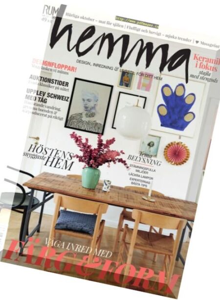 Rum Hemma – Nr.10 2017 Cover