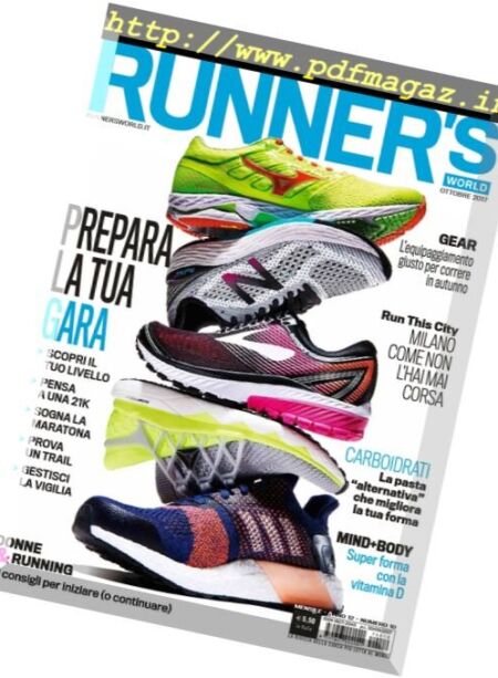 Runner’s World Italia – Ottobre 2017 Cover