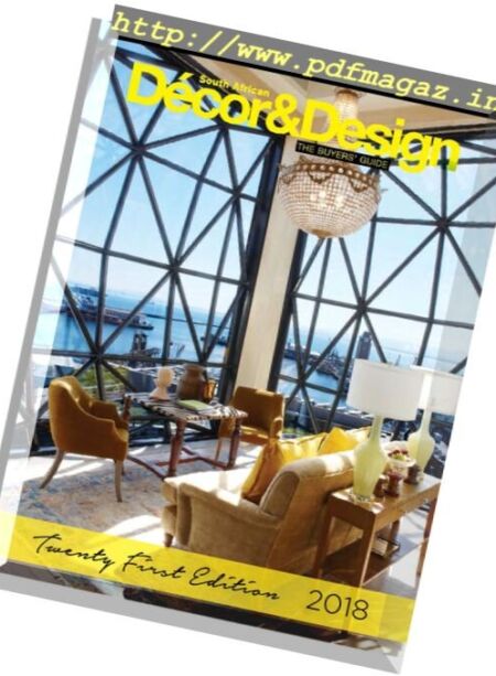 SA Decor & Design – The Buyer’s Guide 2018 Cover