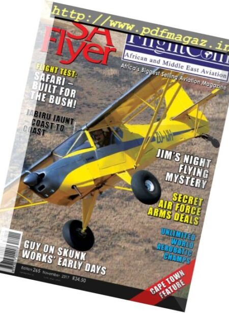 SA Flyer – November 2017 Cover