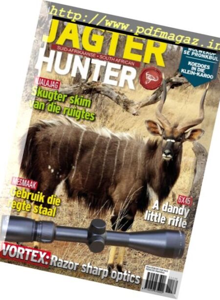 SA Hunter Jagter – November 2017 Cover