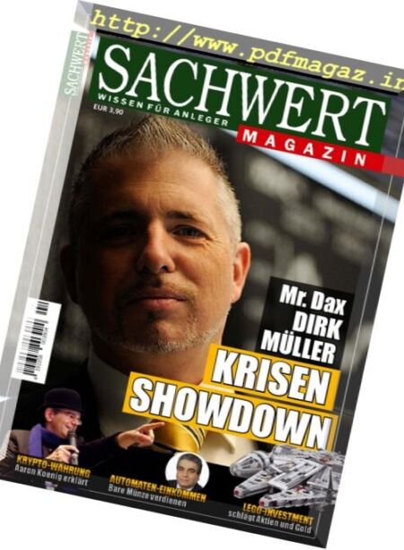 Sachwert Magazin – Oktober 2017 Cover