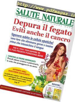 Salute Naturale – Ottobre 2017