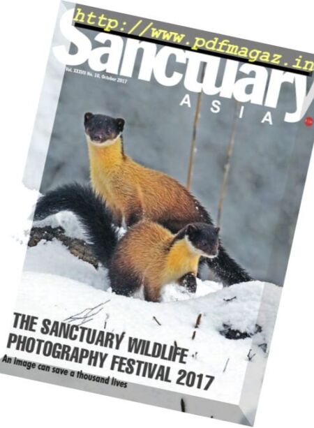 Sanctuary Asia – October 2017 Cover