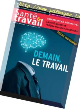 Sante & Travail – Octobre 2017