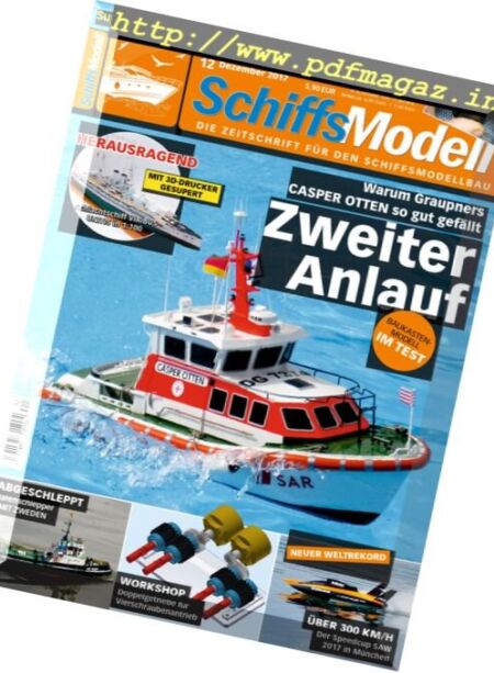 SchiffsModell – Dezember 2017 Cover