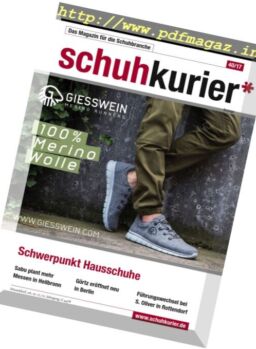 Schuhkurier – 6 Oktober 2017