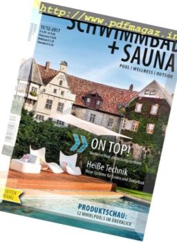 Schwimmbad + Sauna – November-Dezember 2017