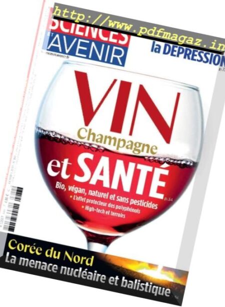 Sciences et Avenir – Octobre 2017 Cover