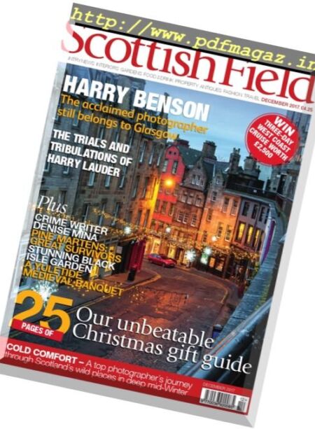 Scottish Field – December 2017 Cover