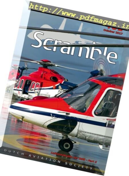 Scramble Magazine – October 2017 Cover
