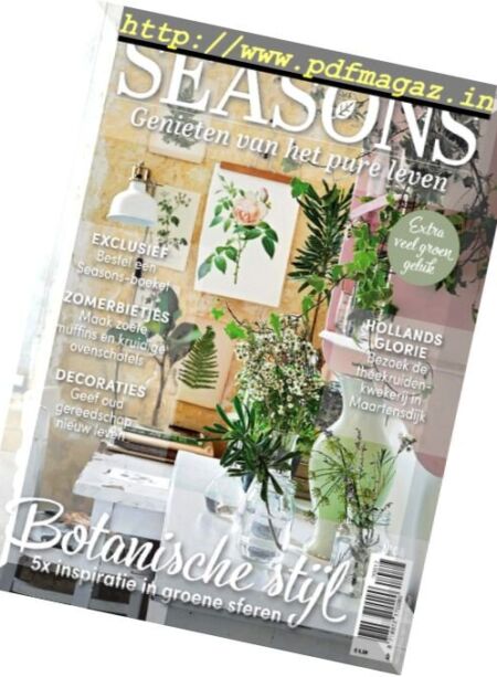 Seasons Netherlands – Augustus-September 2017 Cover