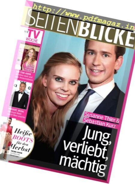 Seitenblicke – 19 Oktober 2017 Cover