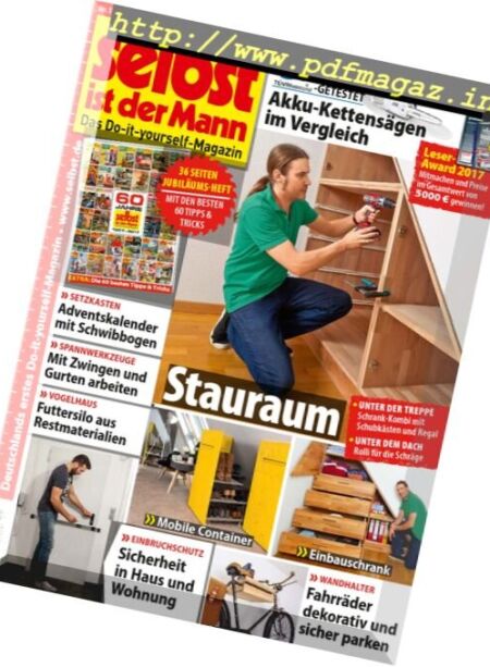 Selbst ist der Mann – November 2017 Cover