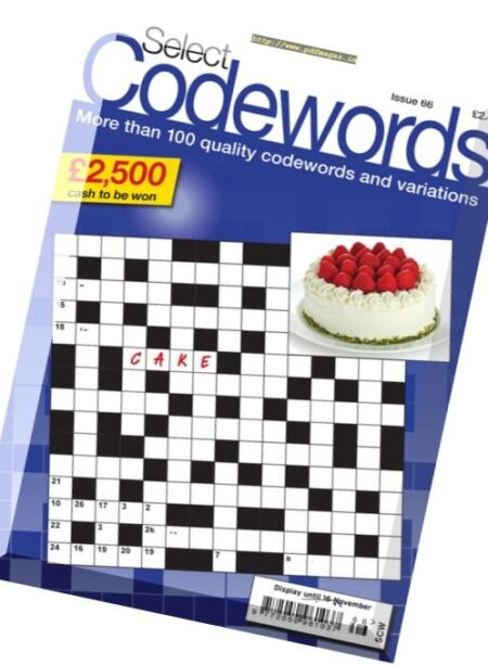 Select Codewords – Issue 66 2017 Cover