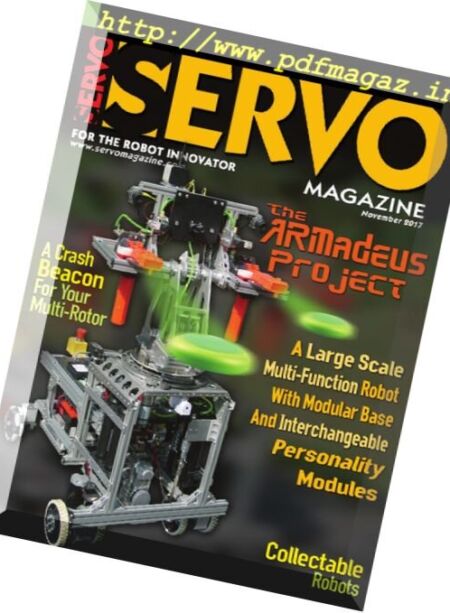 Servo Magazine – November 2017 Cover